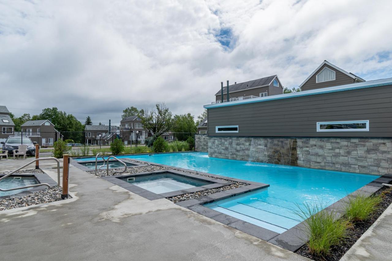 Condos Vacances Msa Avec Piscine Et Spas Exterieurs Gratuits 4 Saisons!! Beaupré Exterior photo